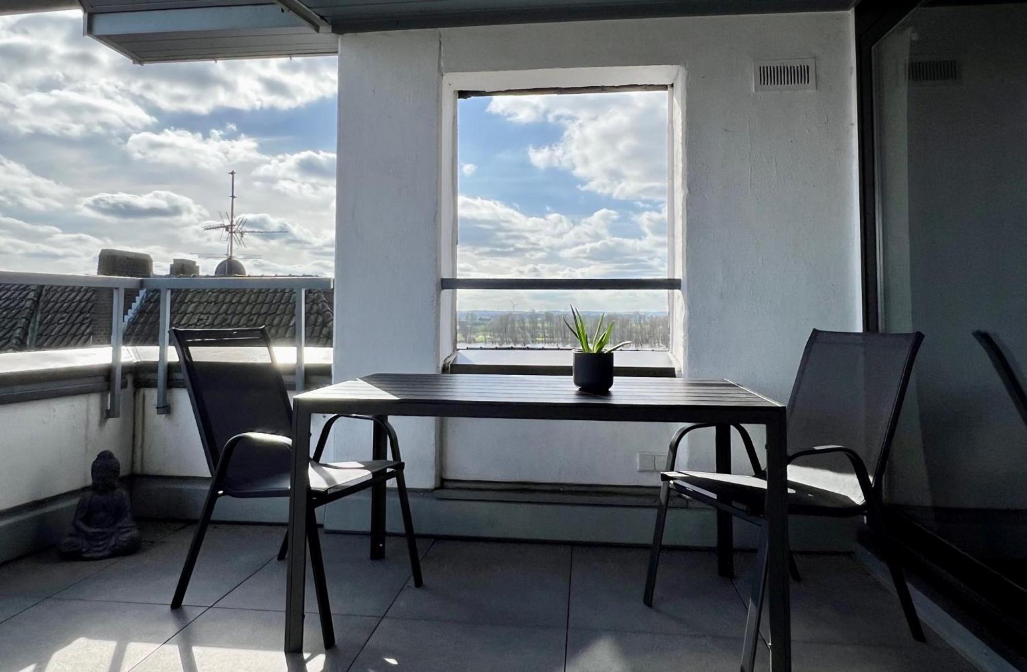 Piso Superior - Exklusives Apartment An Der Promenade Mit Rheinsicht & Loggia Emmerich Buitenkant foto