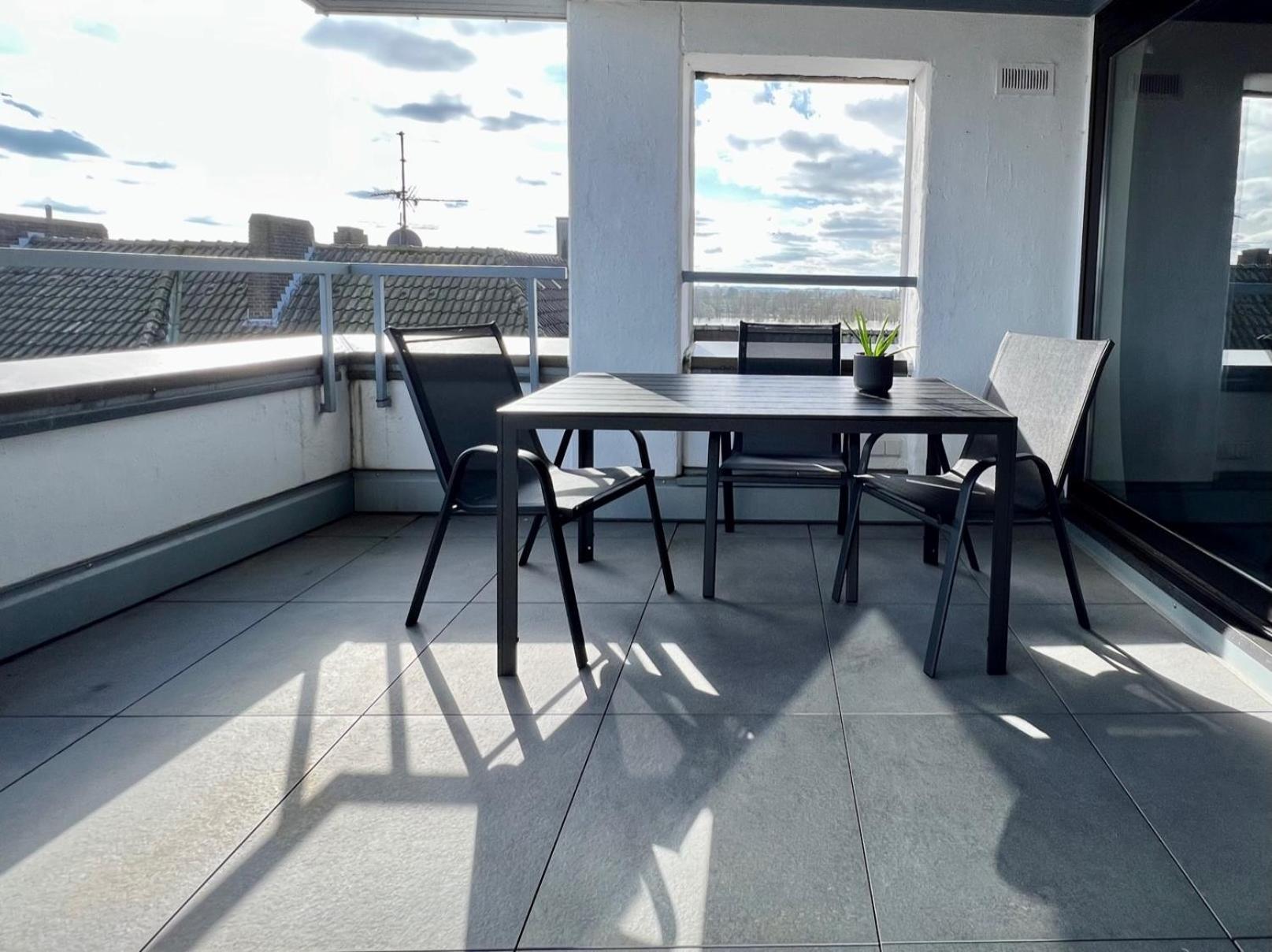 Piso Superior - Exklusives Apartment An Der Promenade Mit Rheinsicht & Loggia Emmerich Buitenkant foto